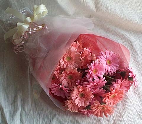 17 adet gerbera buketi  Çorum uluslararası çiçek gönderme 